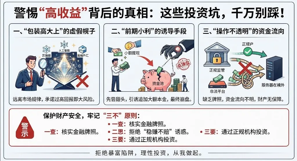 高收益”背后的真相:这些投资坑，千万别踩!