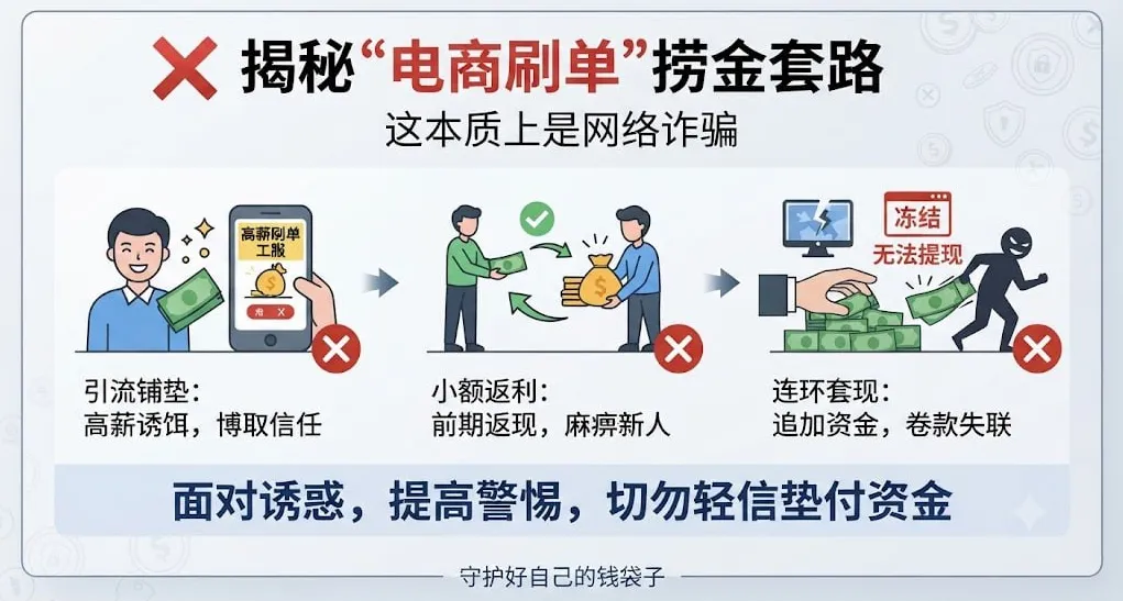 灰产赚钱项目:揭秘”电商刷单”的捞金套路